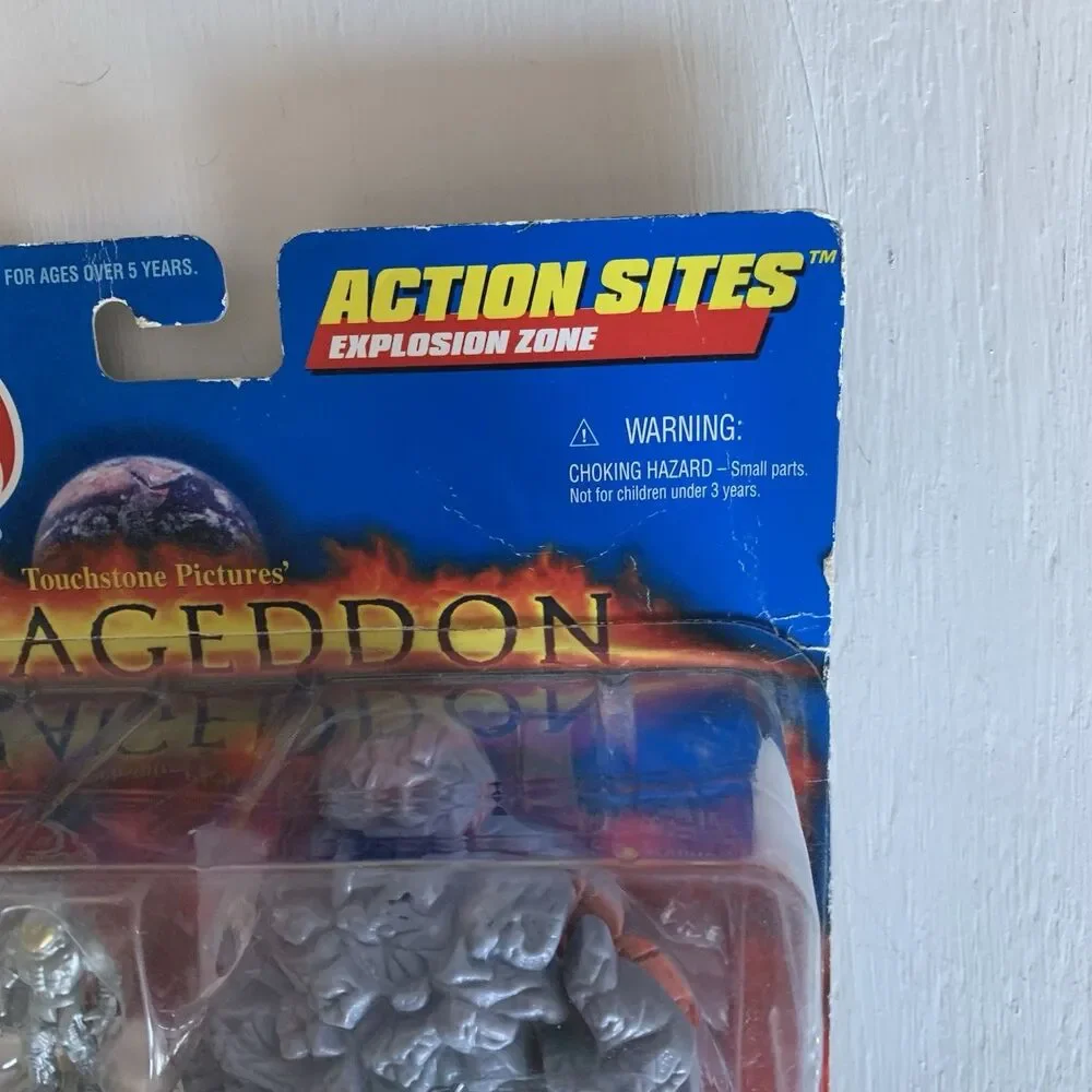 Mattel Hot Wheels Armageddon Movie 1997 Action Sites Explosion Zone #19417 Rare